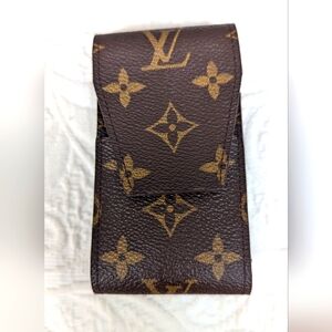 Louis Vuitton Monogram Visible Pass Case Porte 2 Cartes Vertical /Cigarette Case